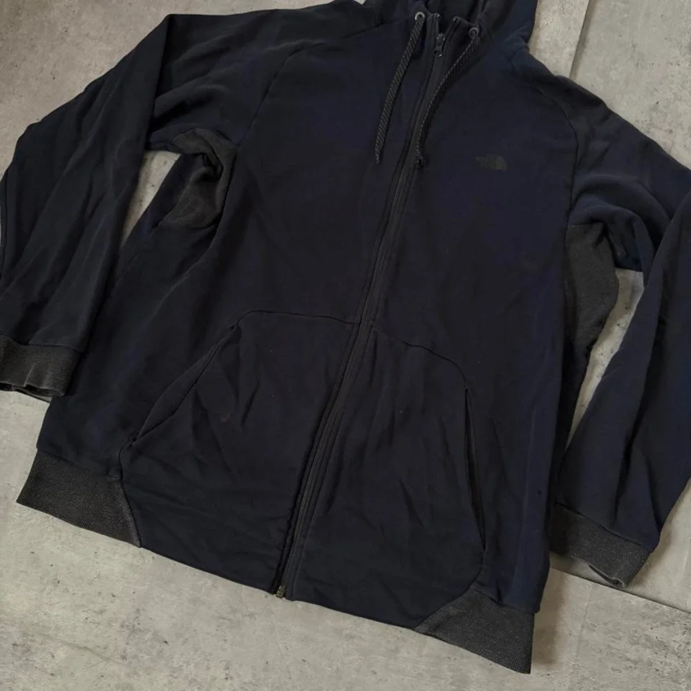 The North Face Navy Blue Zip Up Hoodie